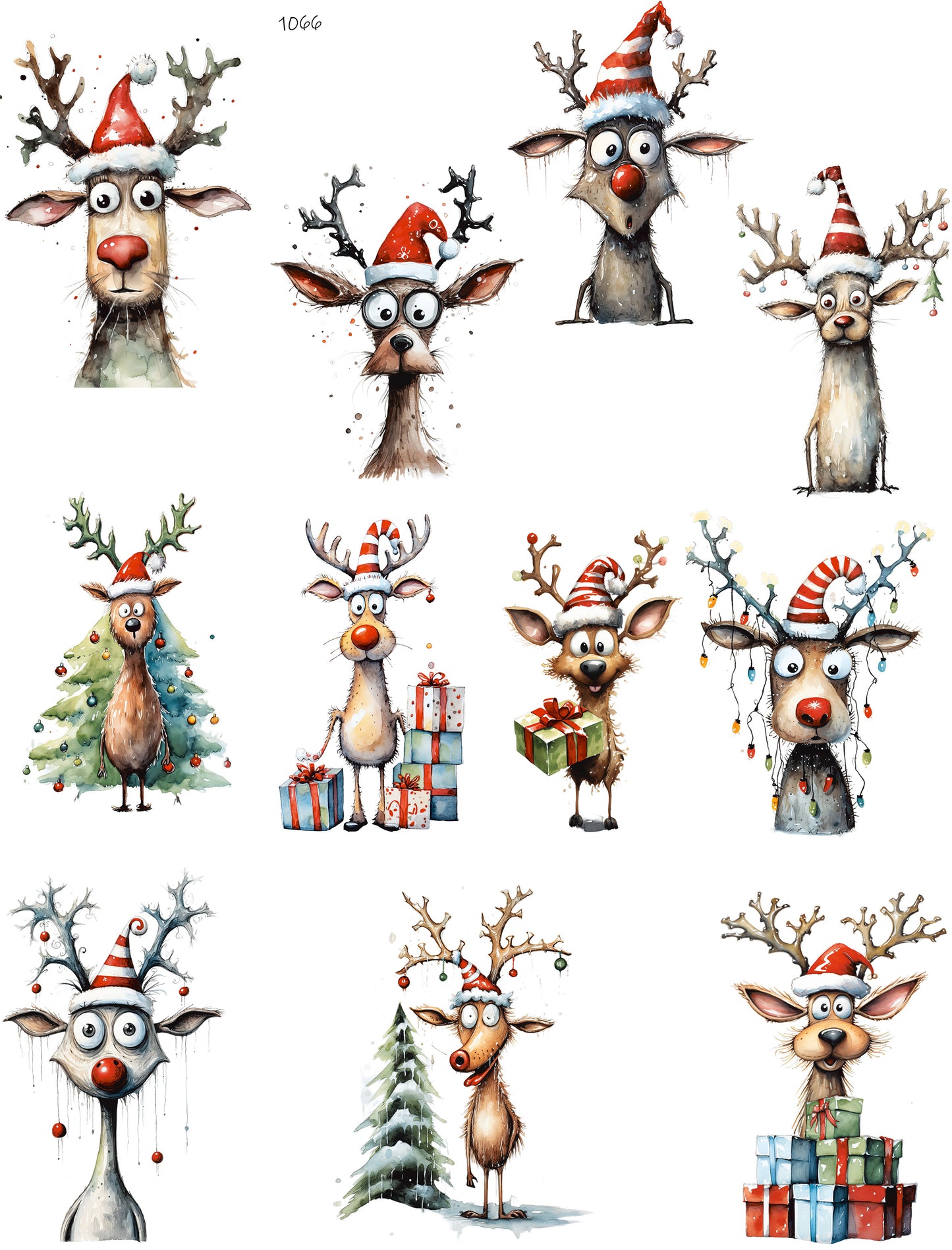 Goofy Reindeer