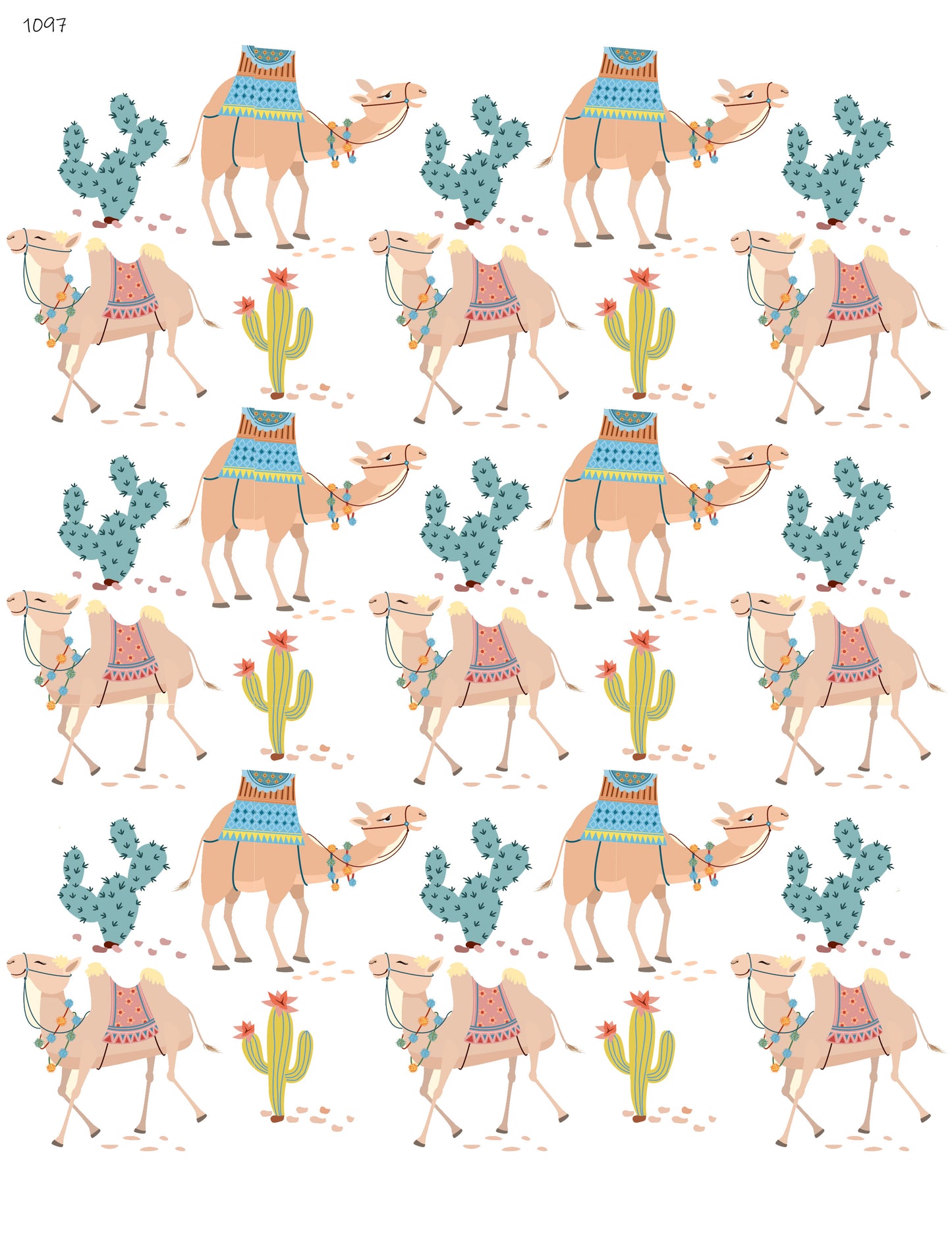 Camel and Cactuses