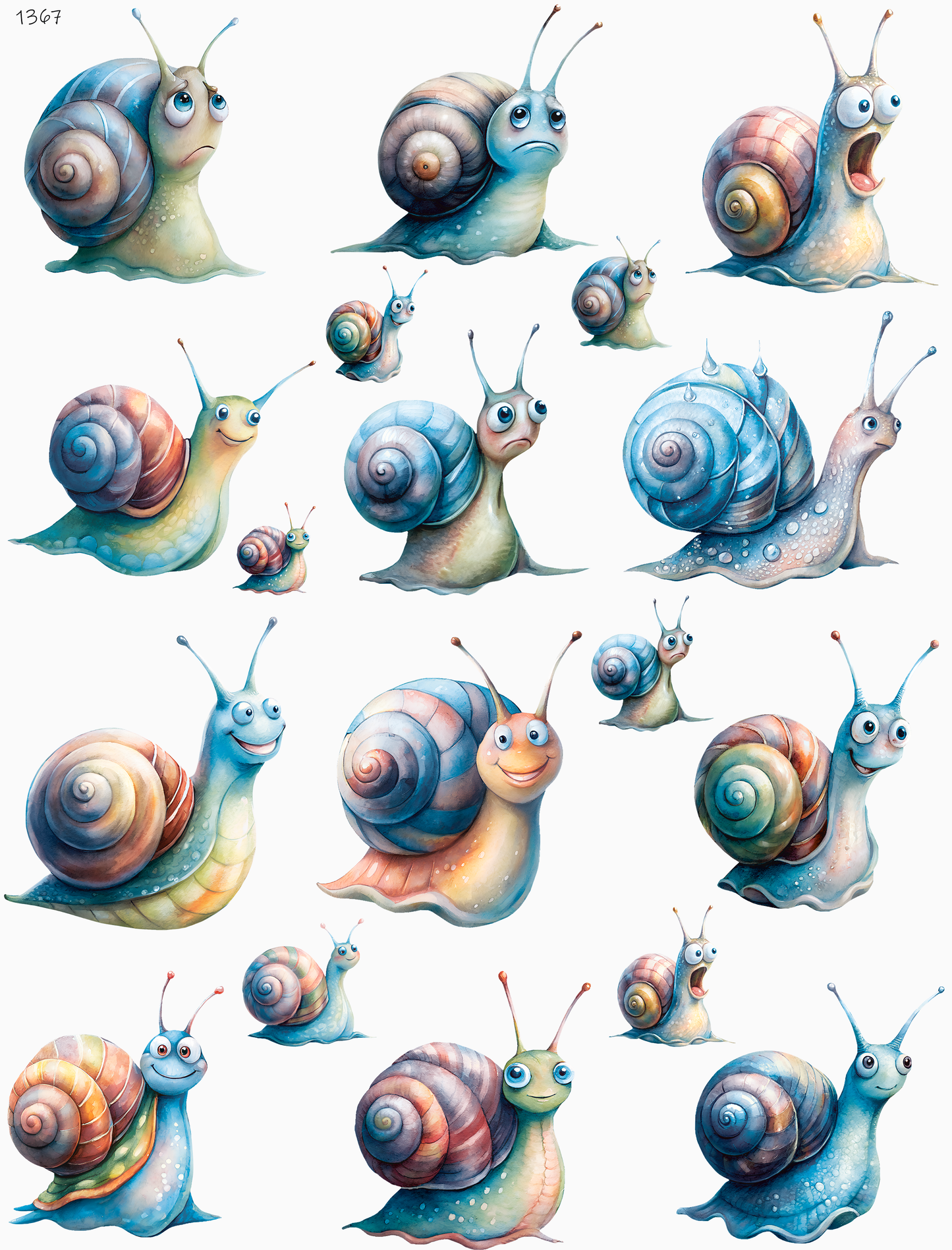 All The Emotions Of A Snail