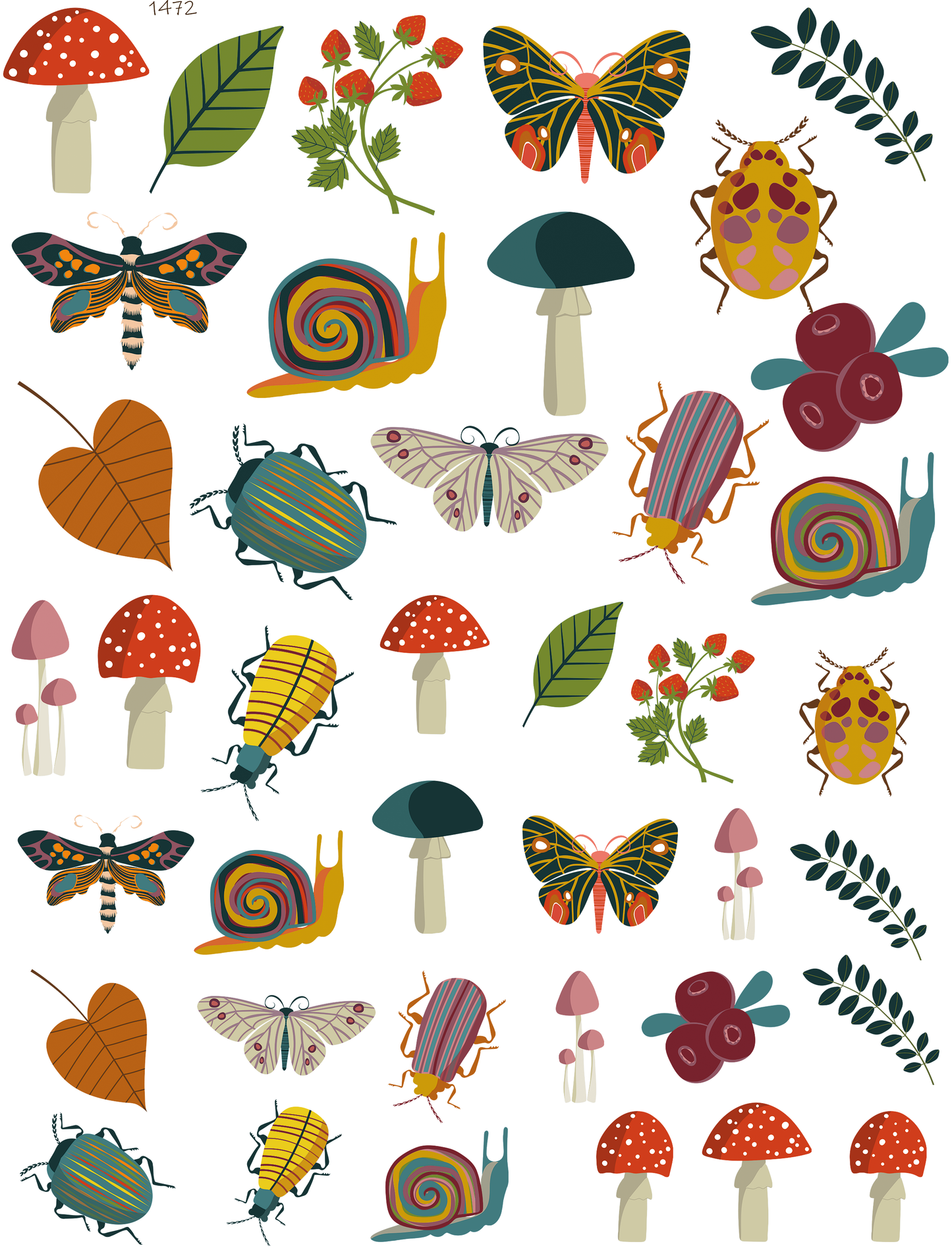 Bugs Snails Mushrooms