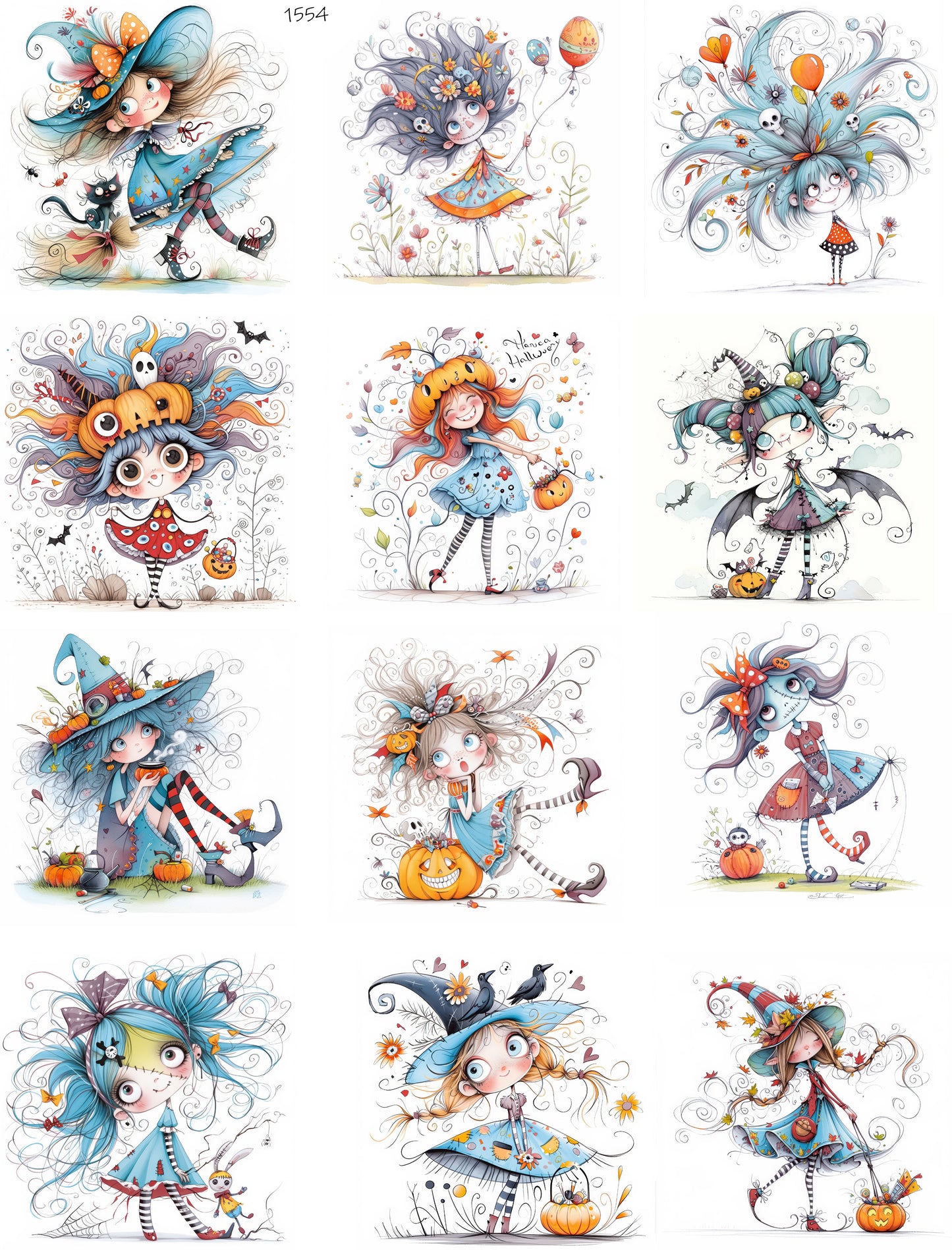 Quirky Halloween Girl