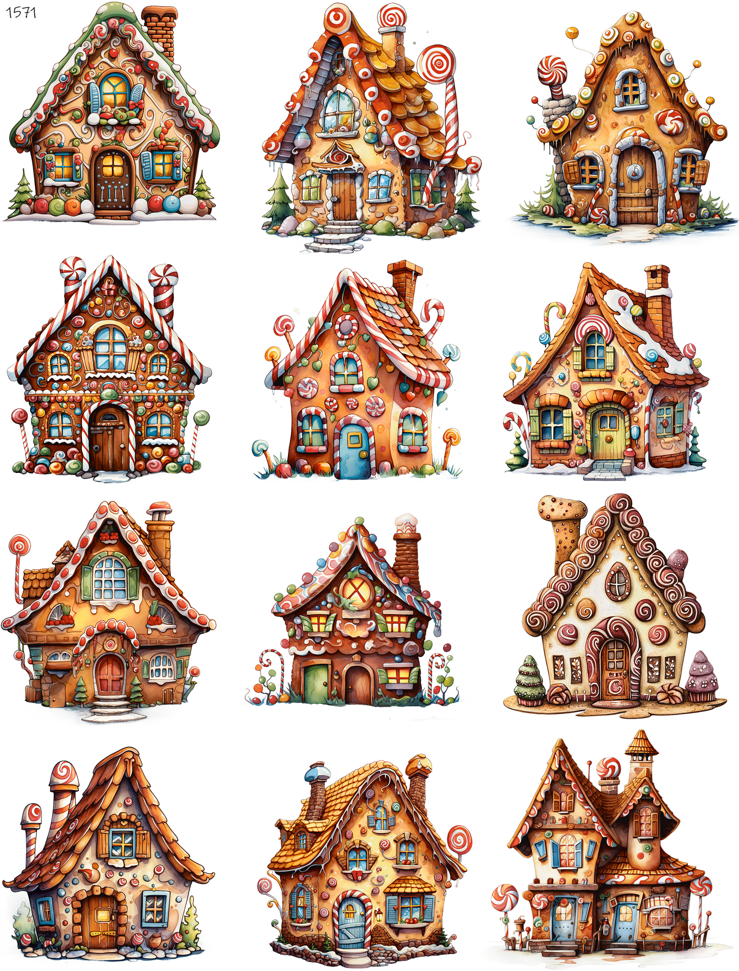 Fun Gingerbread Houses