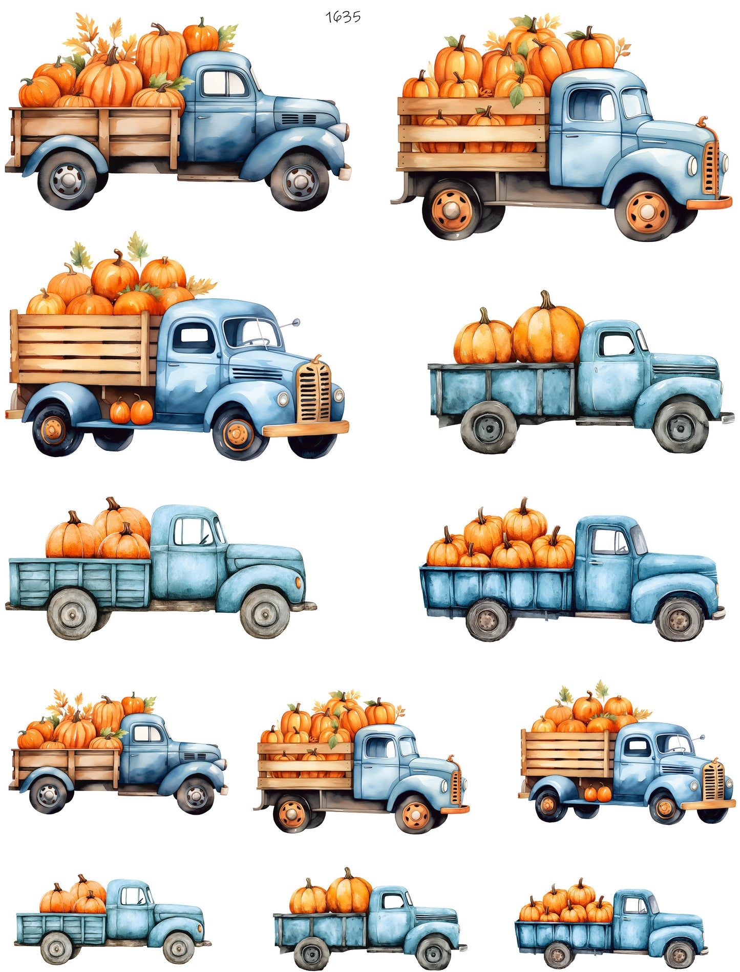 Pumpkins In A Truck