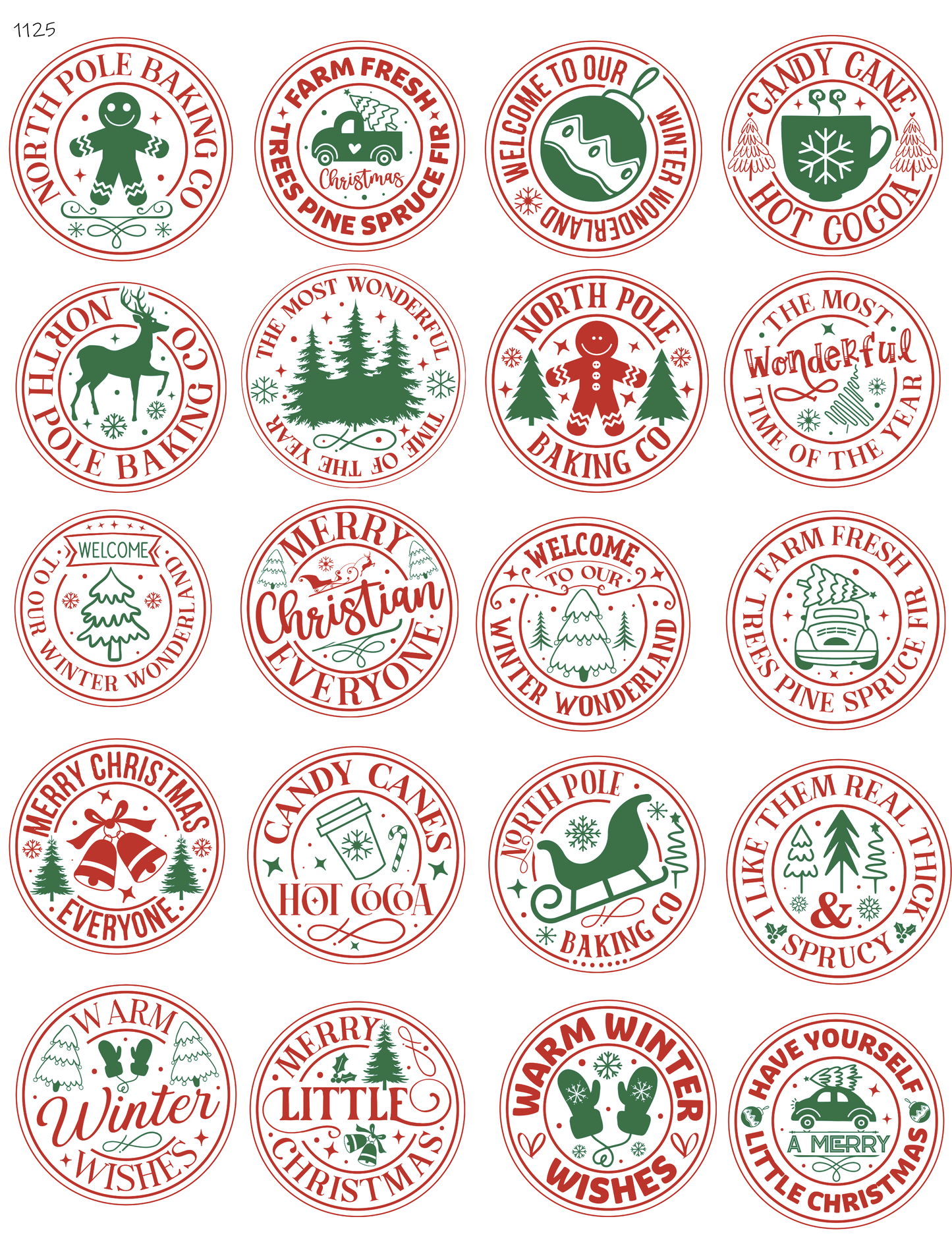 Christmas Labels