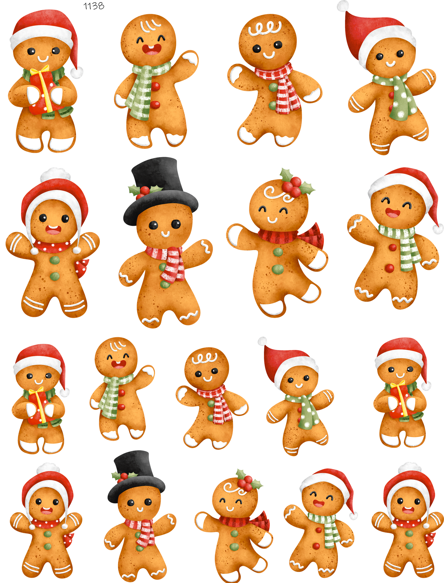 Gingerbread Dressed Up