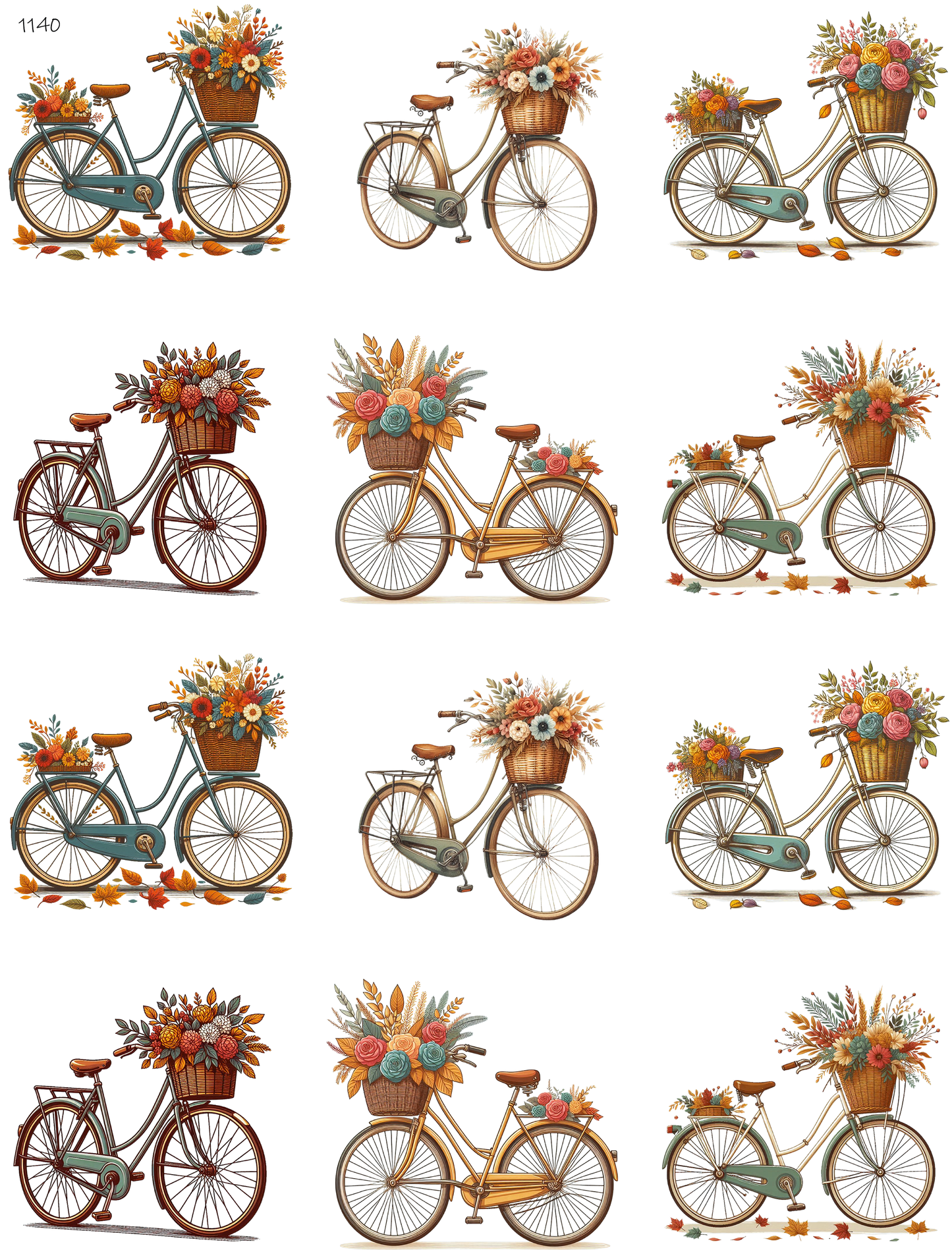 Flowers on a Bicycle