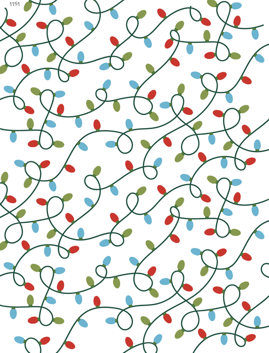 Winding Christmas Light