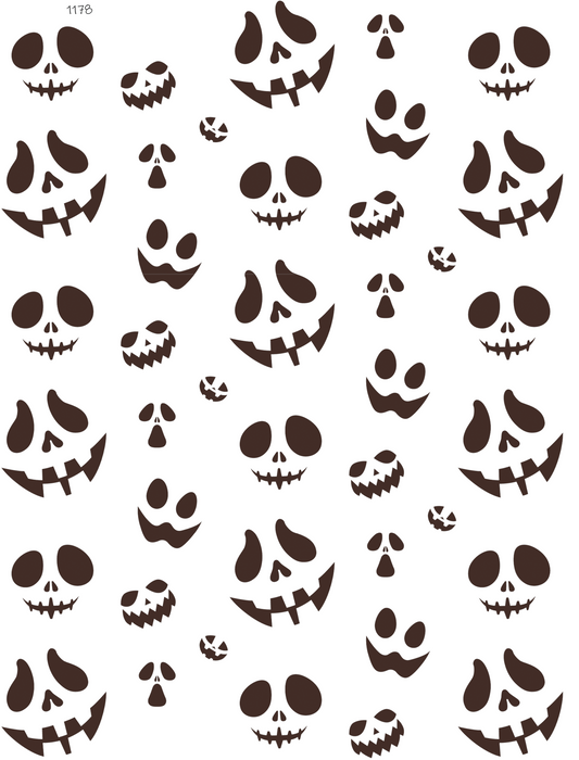 Spooky Pumpkin Faces