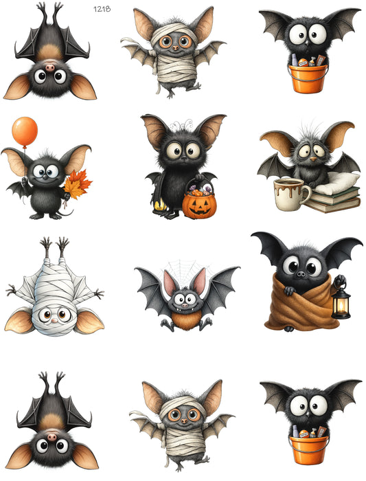 Bats Ready For Halloween