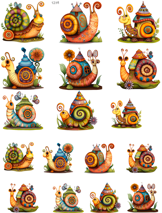 Whimsical Snails