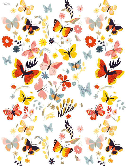 Spring Butterflies of Color