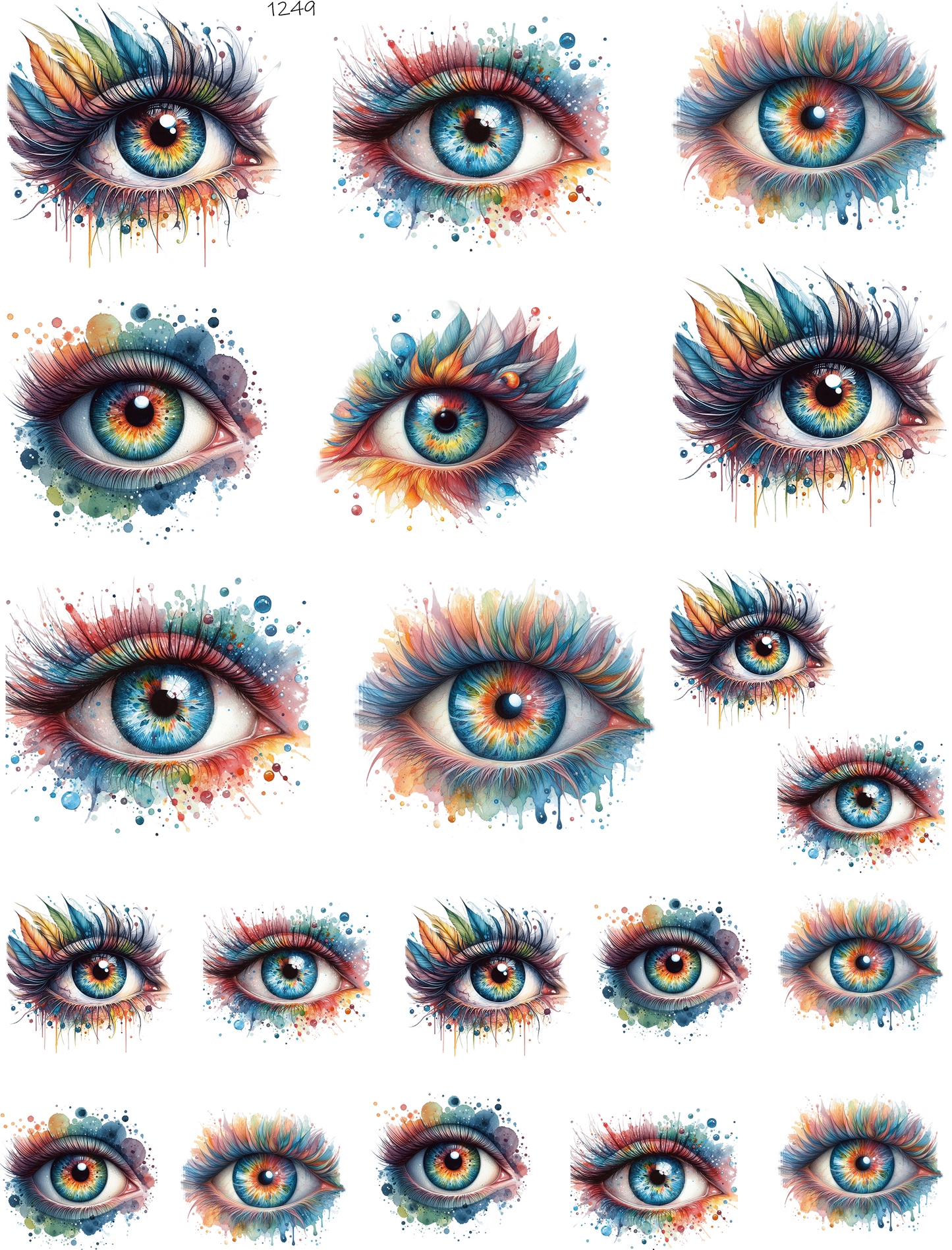 Watercolor Eyes