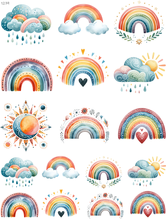 Rainbow Sun And Rain