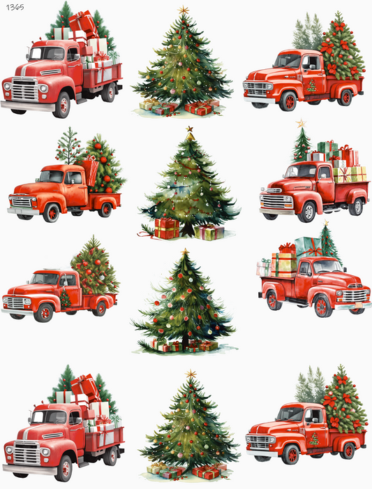 Trucks And Trees