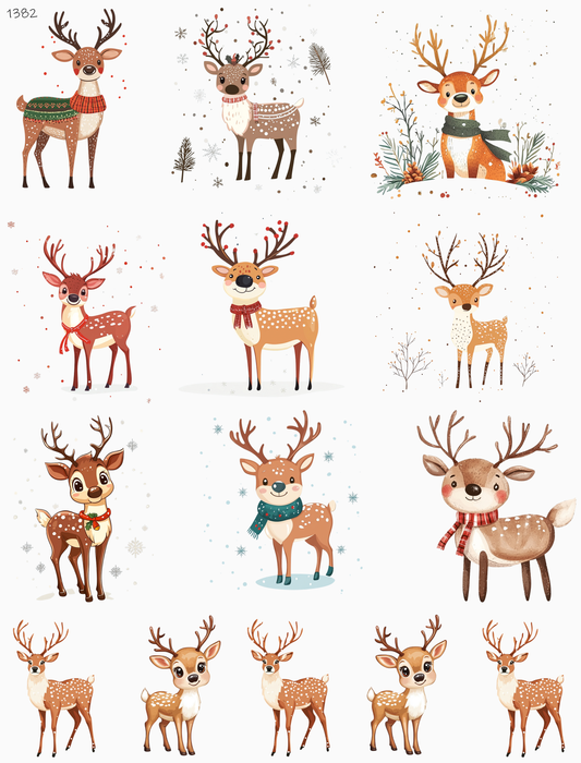 Cute Christmas Deer