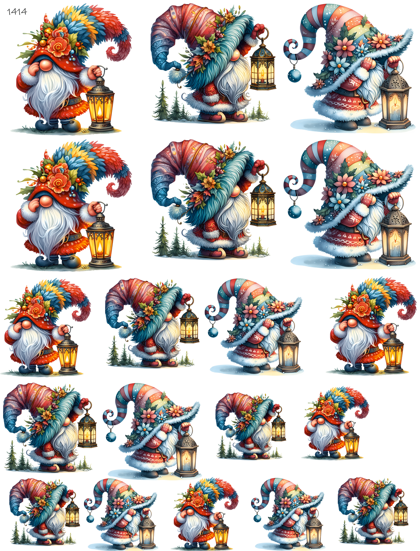 Gnomes Looking For Presents