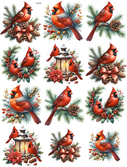 Winter Cardinals
