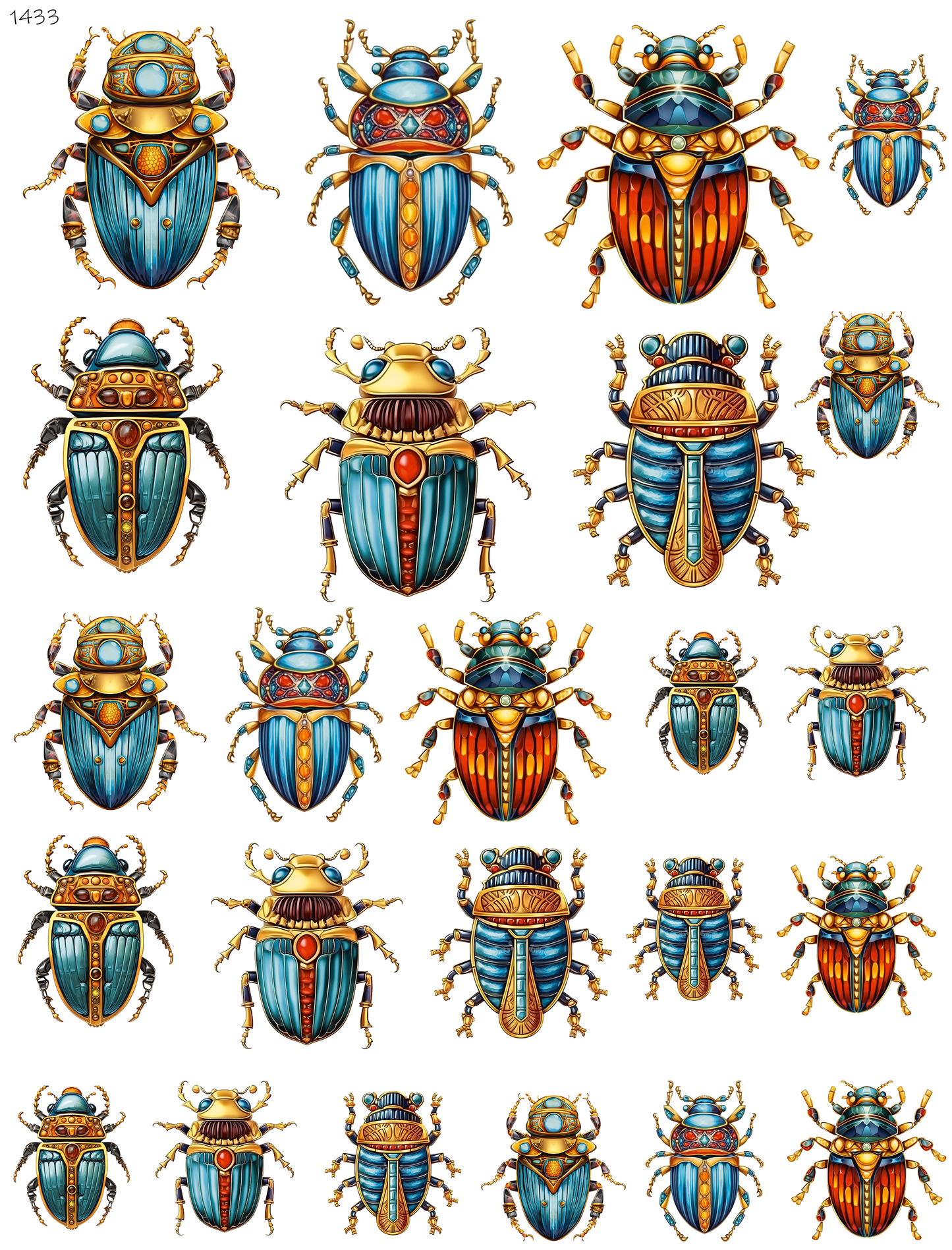 Egyptian Beetles