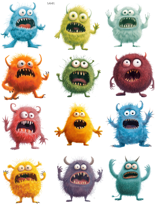 Scared Monsters