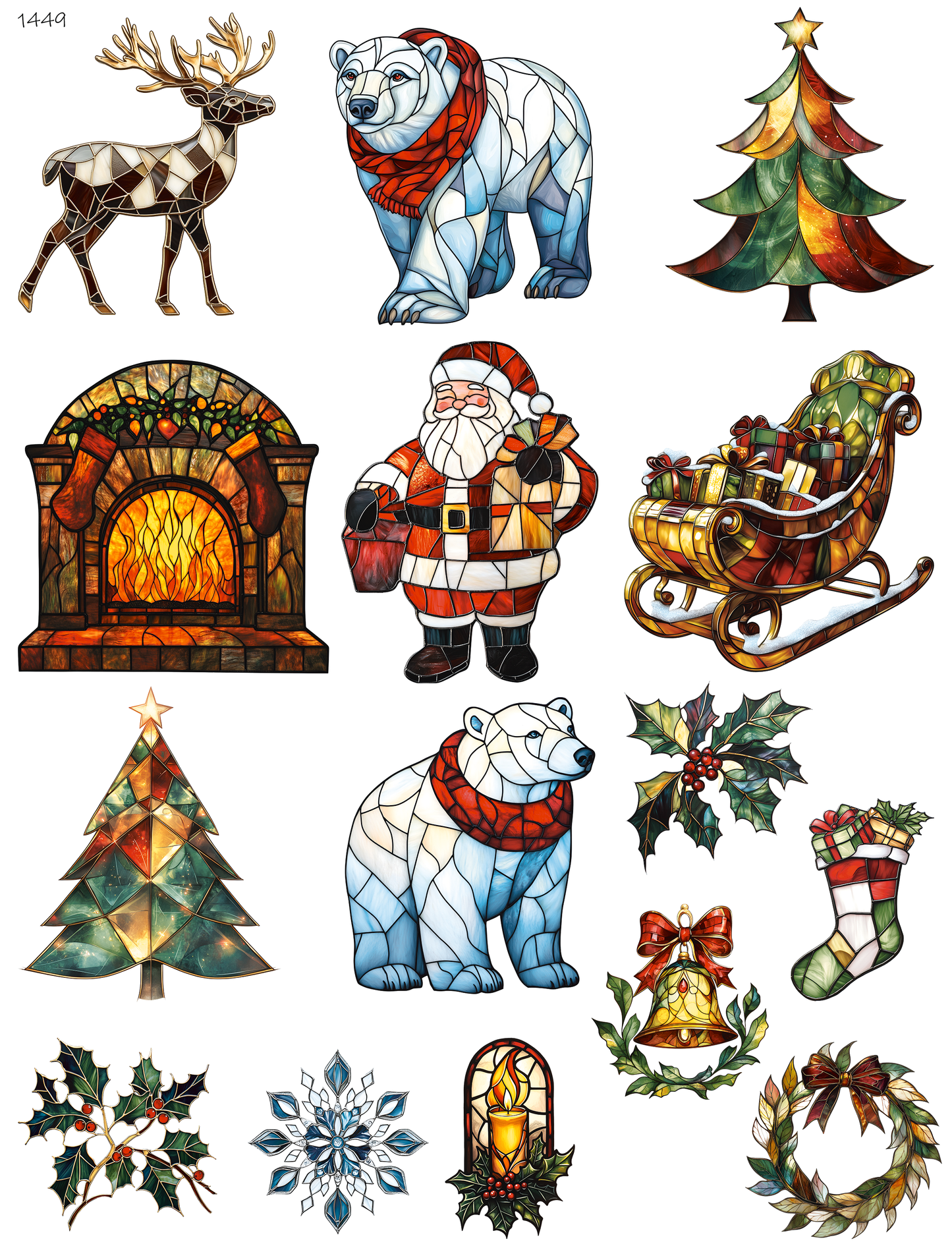 Stained Glass Christmas