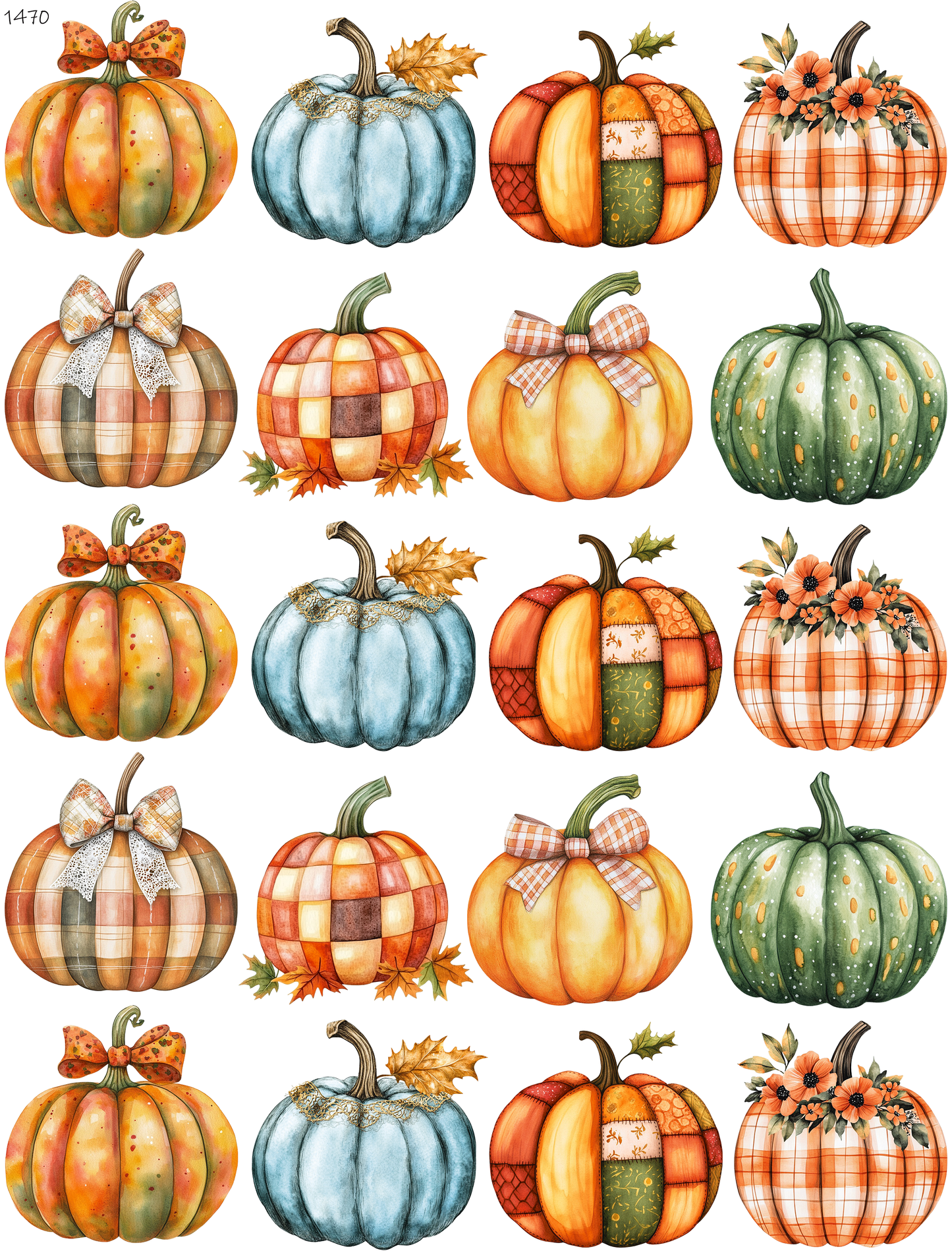 Patchwork Pumpkins