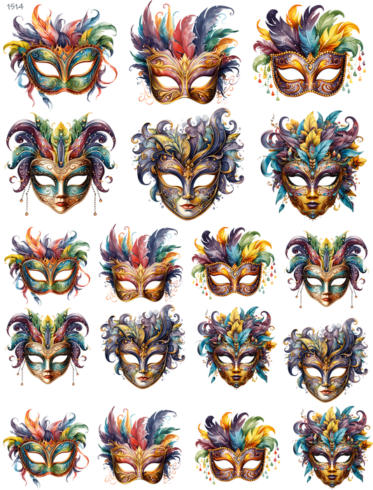 Mardi Gras Mask