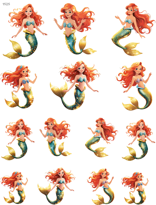 Red Haired Mermaid