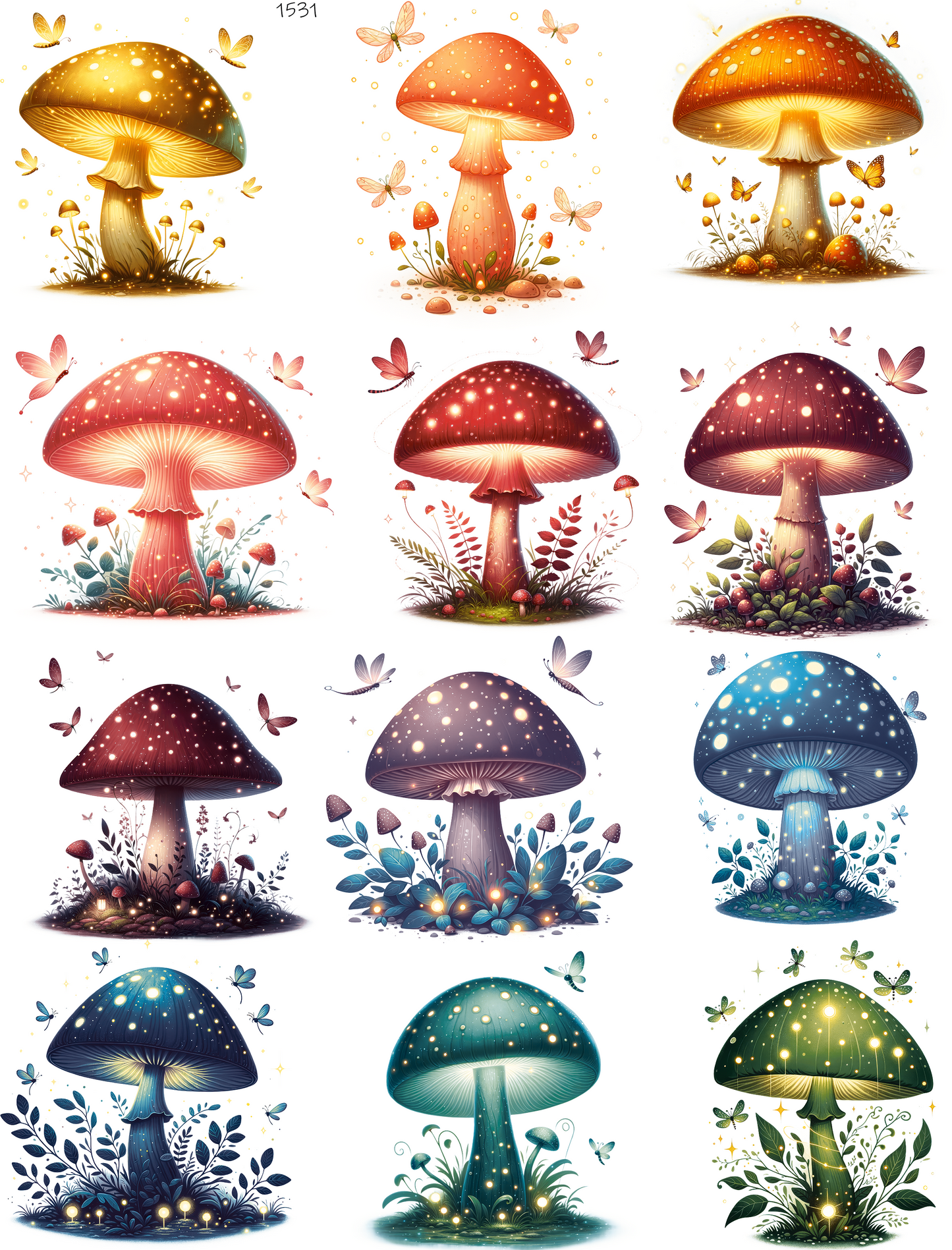 A Mushroom Rainbow