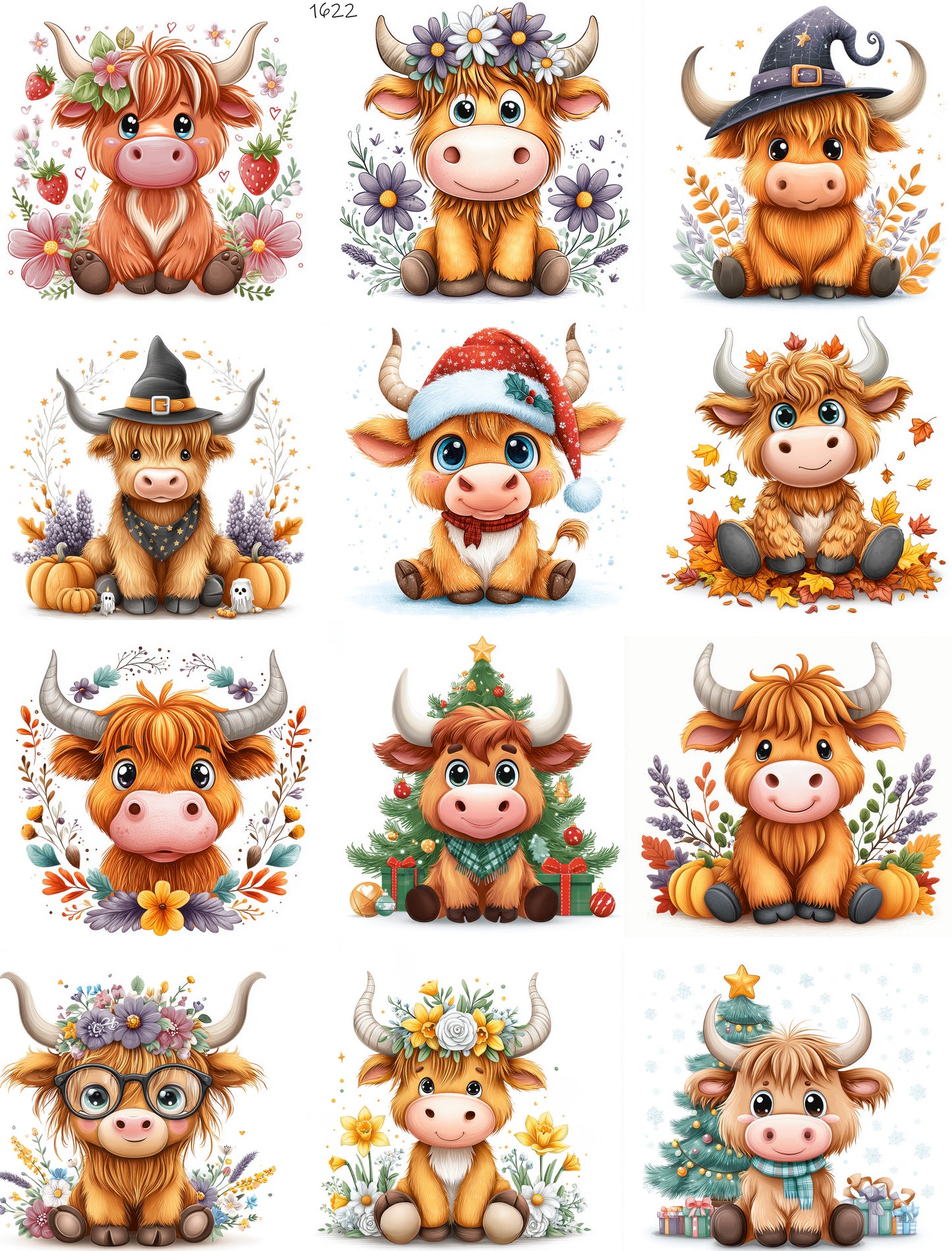 Highland Cows For Every Season