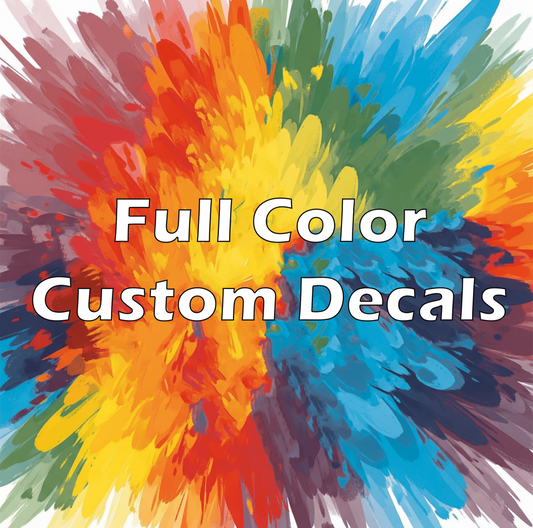 Full Color Custom Decals